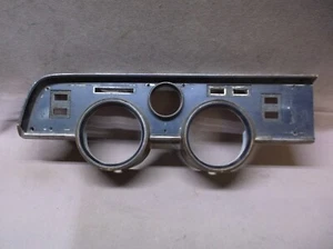1967 MERCURY COUGAR STANDARD GT INSTRUMENT CLUSTER BEZEL PLASTIC FACE GOOD COND - Picture 1 of 16