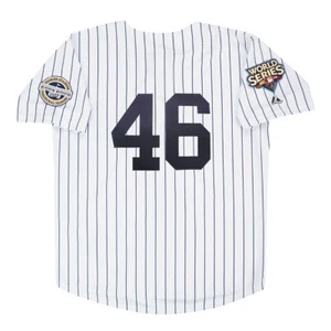 Andy Pettitte 2009 New York Yankees World Series White Home Men's Jersey (S-3XL) - Picture 1 of 5