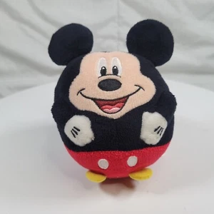 Mickey Mouse TY Disney Plush Stuffed Animal Kids Toy Round Ball 5" - Picture 1 of 6