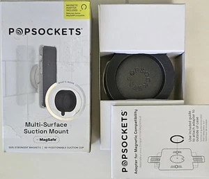 Popsockets -MAGSAFE- MULTI-SURFACE Suction Mount-black - Picture 1 of 3