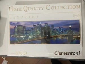 Puzzle New York Brooklyn Panorama Clementoni 1000 Pezzi - Foto 1 di 2