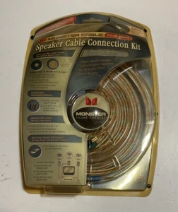 KIT COLLEGAMENTO ALTOPARLANTI SURROUND CAVO MONSTER H.T.I.B. nuovo in scatola SERIE - Foto 1 di 6