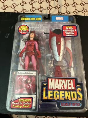 Marvel Legends - Bruja Escarlata - Serie Legendary Rider Foto 1 de 4