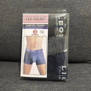 Calzoncillos boxer cómodos para hombre Leo Poldo XL 100 % algodón - Imagen 1 de 2