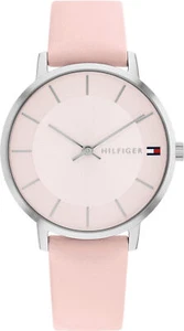 TOMMY HILFIGER Damenuhr CLASSIC 1782670 Quarz Edelstahl Leder rosa 35 mm - Bild 1 von 3