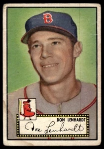 Topps Don Lenhardt 1952 bajo grado Medias Rojas de Boston #4 - Imagen 1 de 2