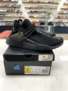 Talla 5 - Adidas Pharrel x NMD Human Race Triple Negro - Imagen 1 de 5