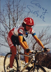 Conny Sulzer Austria, Silver Euro 1992 Cycling, Original Autograph! - Picture 1 of 1