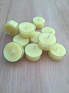 12 x CITRONELLA Tea Light Candles - SOY WAX - Gold Coast Made! - Picture 1 of 3