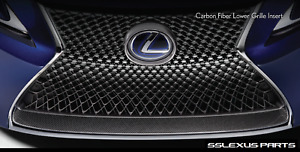 Lexus LC500 LC500H (2018-) OEM Genuine CARBON FIBER LOWER GRILL INSERT