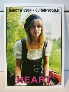 Nancy Wilson from Heart: Custom-Designed Art Card Barracuda