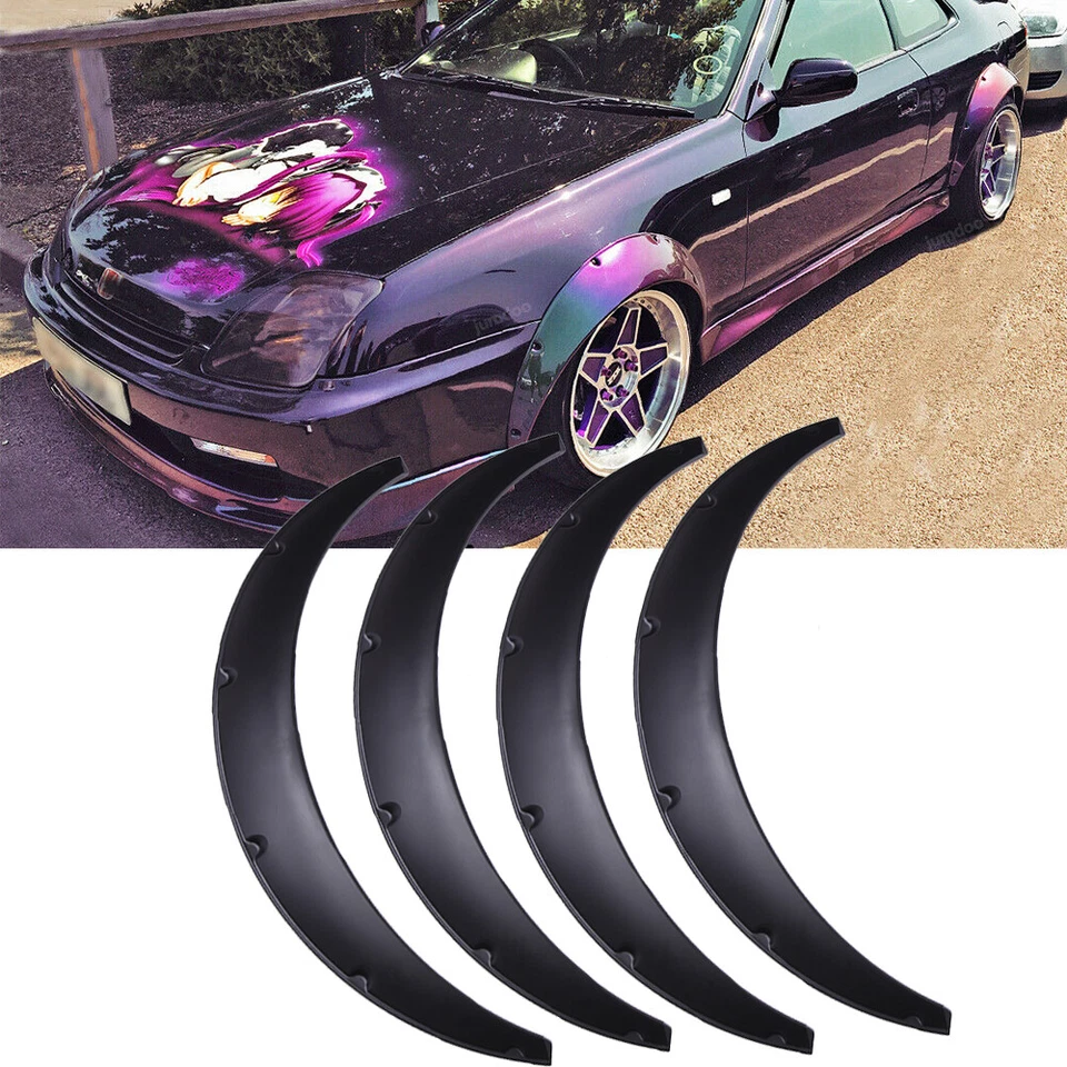 Kit de carrocería ancha para guardabarros Honda Prelude arcos de rueda guardabarros 3,5" 90 mm Foto 1 de 4