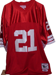 Deion Sanders '94 San Francisco 49ers MITCHELL & NESS Throwback LEGACY Jersey 56