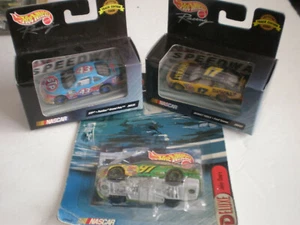 Hot Wheels 3 car Nascar # 43 STP, # 17 DeWalt,, # 97 John Deere 1/64 - Picture 1 of 8