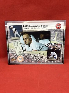 Cal Ripken Jr. limited edition mini-poster celebrating 2,632 games 55,000 - Picture 1 of 4