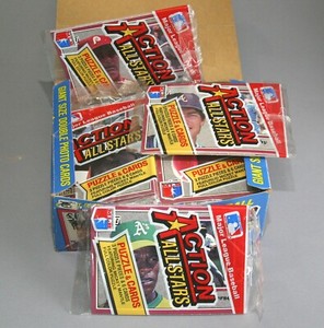 1983 ACTION ALL STARS SEALED U PICK  Donruss STARS ON TOP W/ ROSE YAZ  RARE WRAP