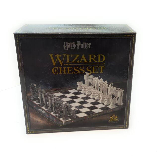 The Noble Collection Harry Potter Wizard Chess Set - 32 Detailed Playing  Pieces - Officially Licensed Harry Potter Film Set Movie Props Toys Gifts