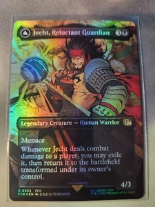 Magic the Gathering Final Fantasy Card Jecht, Reluctant Guardian (Borderless) - Picture 1 of 2
