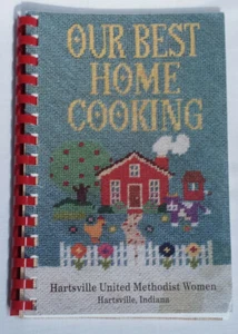 "Our Best Home Cooking" Hartsville United Methodist Church Women 1994 Cookbook - Imagen 1 de 8
