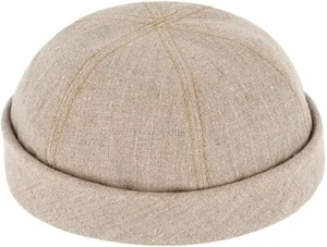 fiebig® LEINO DOCKERCAP CAP BERRETTO BERRETTO PROTEZIONE UV BEIGE NUOVO TREND - Foto 1 di 1