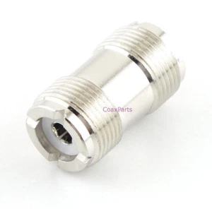 Conector adaptador coaxial UHF hembra a hembra - vendedor de radioaficionados de EE. UU. - Imagen 1 de 1