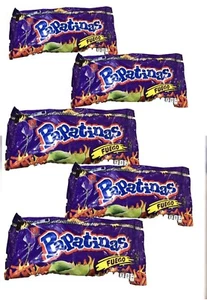 Caja Papatinas Fuego con 5 Bolsas Papas Snack Papas Chips Mexicanas - Imagen 1 de 1