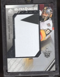 Marc-Andre Fleury Banner Year BYSC-MF 2021-22 Game Used Hockey - Picture 1 of 3