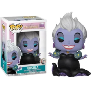 FUNKO POP ! DISNEY - LA SIRENETTA : URSULA (568) W/EELS VINYL FIGURE 9CM MERMAID - Imagen 1 de 4