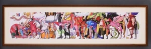 ONE PIECE Official Limited Manga Art Framed Paintings Reproduction Vivre Card JP - Picture 1 of 24