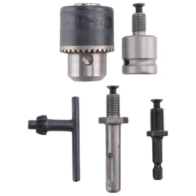5 StüCke 1,5-10 Mm 3 / 8-24UNF Bohr Futter Set Bohr Adapter GeäNderter Schl1595 - Bild 1 von 4