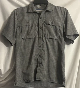 Magellan Fish Gear Mag Wick Boy’s Short Sleeve Shirt Size L (14/16) Gray NWOT - Picture 1 of 15