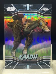 KAADU 2024 Topps Chrome Star Wars Hyperspace #BF-11 Bigger Fish REFRACTOR Naboo - Picture 1 of 2