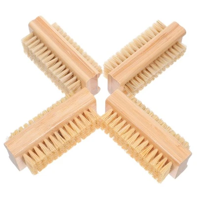  4 Pcs Outils Manucure Cleaner Ongles Pinceaux À Sous L'outil De Nettoyage Des - Photo 1/4