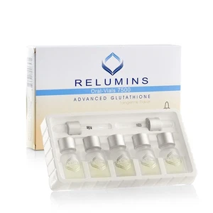 Relumins Liquid Glutathione Oral Supplement - 7500mg x 10 Mini Bottles - Picture 1 of 1