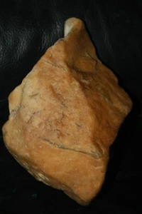 GIANT H. HEIDELBERGENSIS PROTO FAUSTKEIL CHOPPER QUARTZITE 500 K LOWER PALEO - Bild 1 von 14