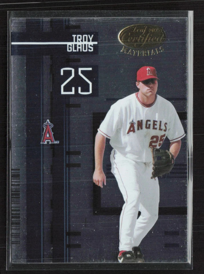 2005 Leaf Certified Materials #189 Troy Glaus - Image 1 of 2