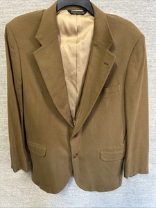 Herren Vintage 70-80er American Trend Braun Blazer 100% Kaschmir Made In USA - Bild 1 von 6