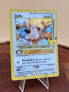 POKEMON CLEFFA 20/111 HOLO RARE CELEBRATIONS CLASSIC COLLECTION NEAR MINT - Picture 1 of 2