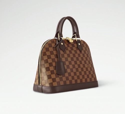 LOUIS VUITTON（LV） Louis Vuitton Mini Borse Autentiche Alma Pm Marrone & Tan Tela Donna