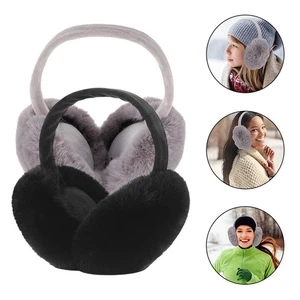  2 Pcs Thermal Ear Cover Warmers for Women Earmuff Covers Earmuffs Winter - Foto 1 di 12