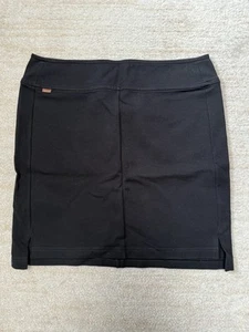 Lacoste Black Fitted Skirt Womens Size 42 ( US XL 10) - Picture 1 of 3