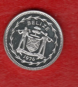 BELIZE 25 CENT 1976 UNC - Bild 1 von 2