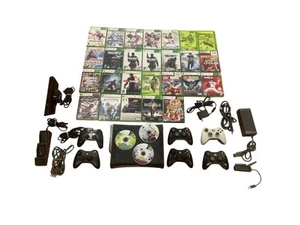 Xbox 360 Console Bundle w/29 Games 6 Controllers Console Not Powering On - Picture 1 of 9