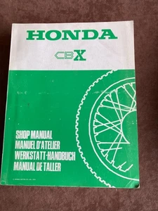 Manual de taller CBX 1000 1978 - Imagen 1 de 1