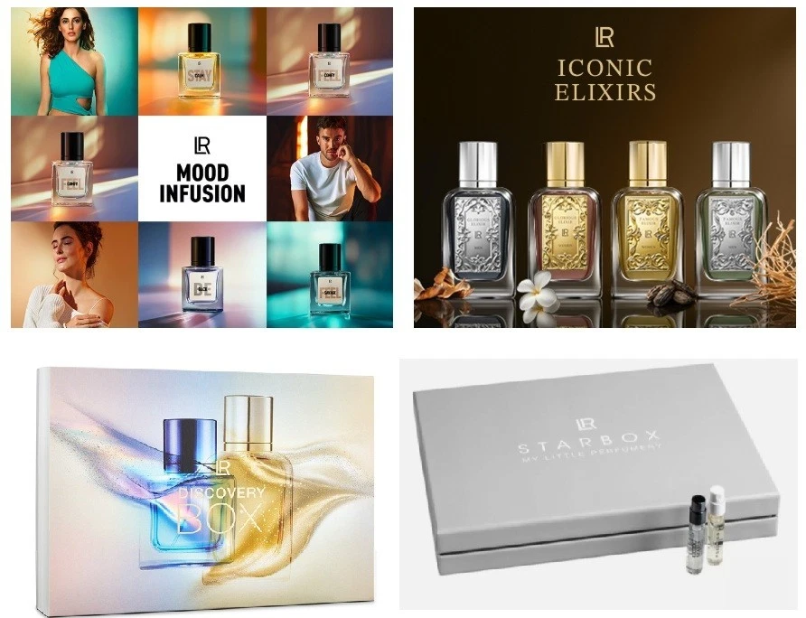 LR Parfüm Proben Harem Jungle Guido Maria Kretschmer Rockin Bruce Willis lr Mood - Bild 1 von 1