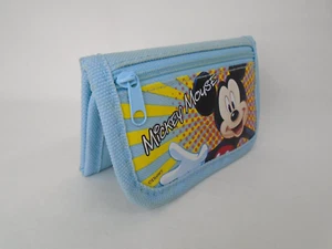 Disney Mickey Mouse Kinder Geldbörse Blau - Bild 1 von 8