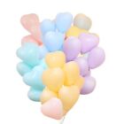 Mixed Color Heart Shaped Balloons 100Pcs Wedding Party Valentines Day  Girls