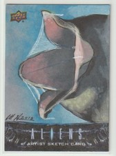 2018 Upper Deck Aliens Authentic Sketch Autograph Scott Houseman 1/1 !