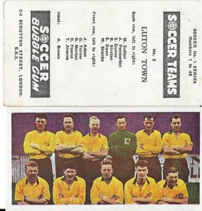 Soccer Bubble Gum teams - Series 1 & Series 2 - Choose from drop list (T1) - Picture 1 of 1
