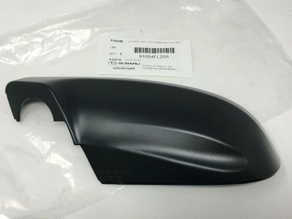 Espejo retrovisor tapa exterior inferior izquierdo Subaru Impreza 2017-2023 91054FL20A Ascent OEM Foto 1 de 1